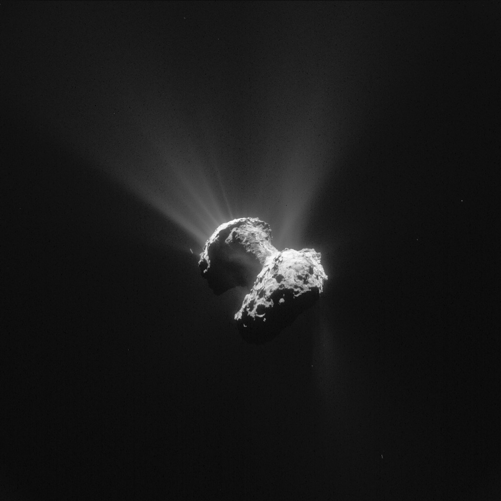 Comet activity, 21 June by europeanspaceagency