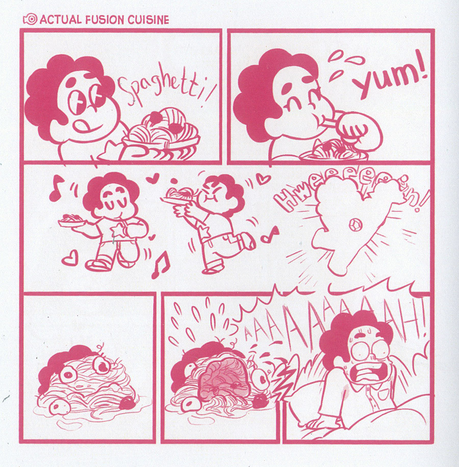 Here’s a page from the sdcc zine by Lauren Zuke and Mira W. There’s some really