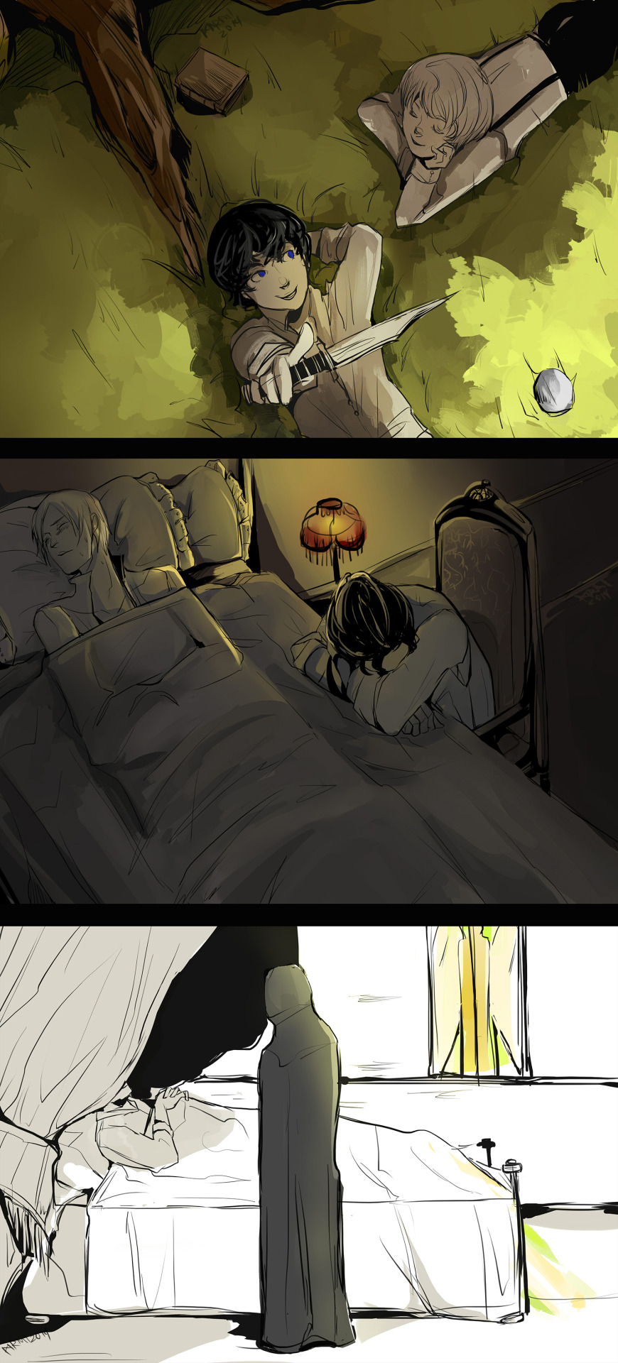 aegisdea:  Remember Will and Jem #1?  Here’s 1 with 2 &amp; 3.  Will &amp;