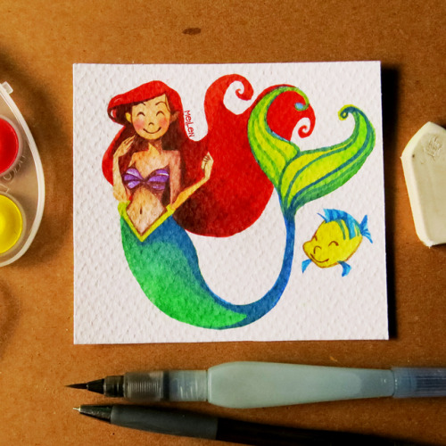 Fan art:  The little Mermaid :3