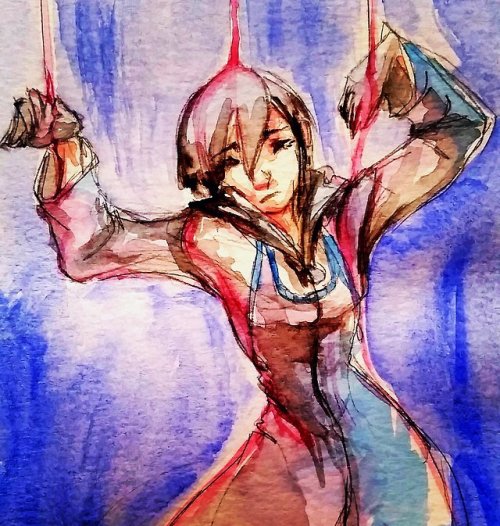 tinyshoopuf:  Old Xion I found while cleaning up my twitter and it’s really making me wanna do watercolors again
