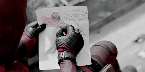 hirmione: “Deadpool is a highly trained assassin and mercenary, adept in multiple forms of martial arts, and an expert swordsman and marksman.”