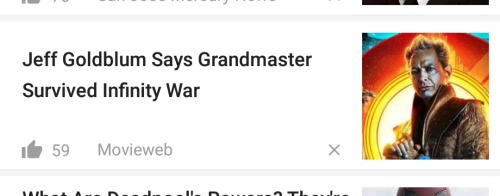 langsty-mc-langstface:  taylortut:   noneotherthanthejoker:  Finally some good news:  was he told this by someone or did he just assume the authority to decide that grandmaster lived    Would you correct him? 