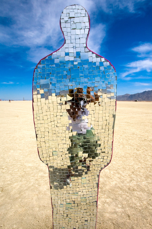 Michael Emery (American, Santa Cruz, CA, USA) - Who Are You Now?  Burning Man, 2006, Black Rock City