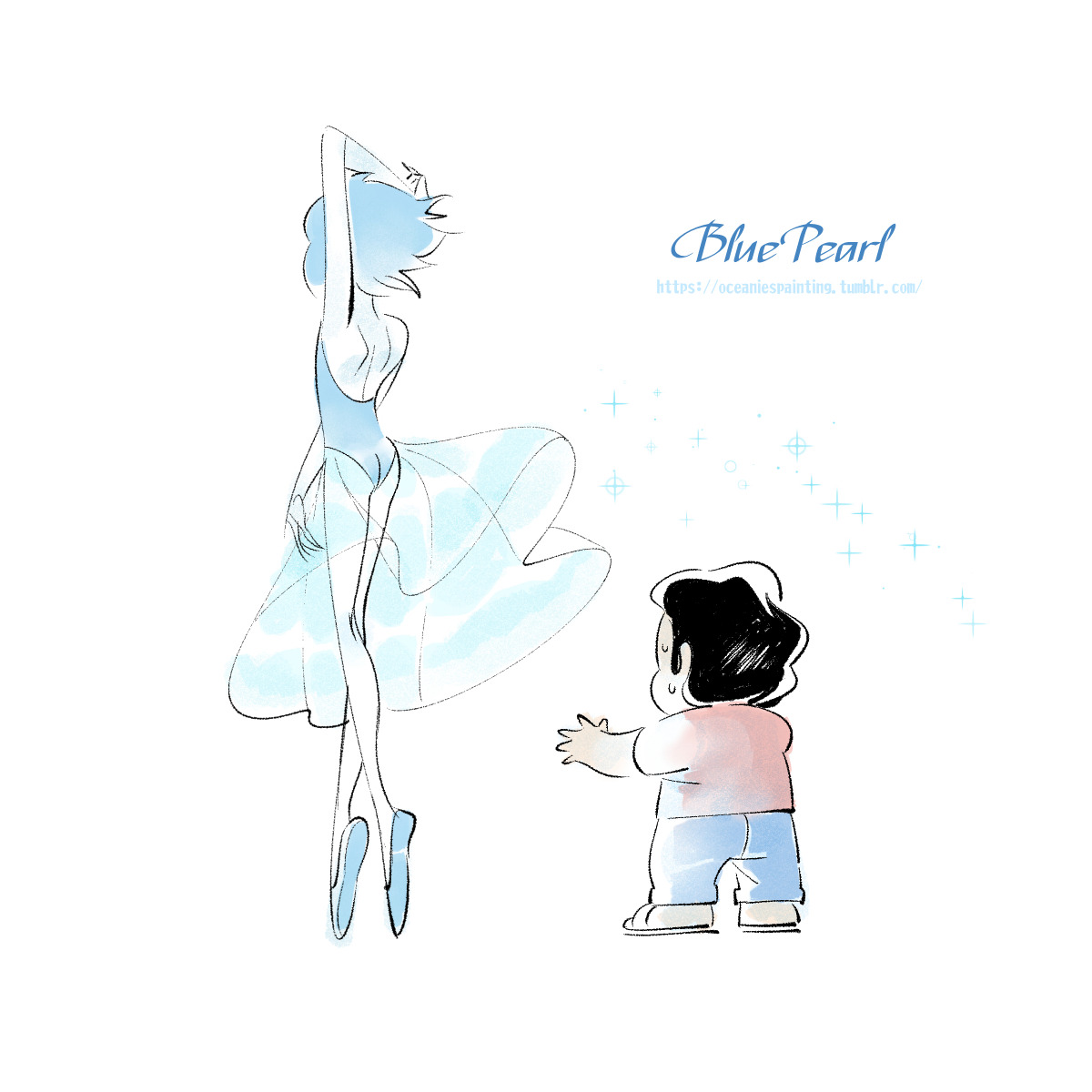 oceaniespainting:  Dancing with pearls!