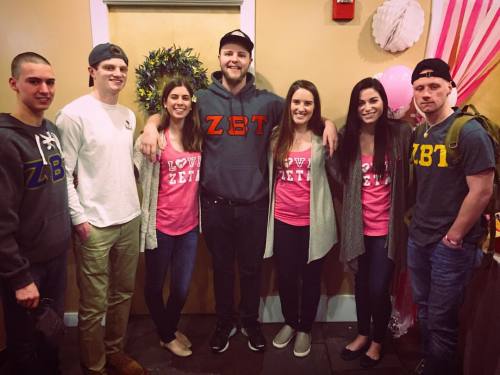 Just had an awesome time at ZTA&rsquo;s pink pancake dinner! Those ladies make some bomb pancakes. #