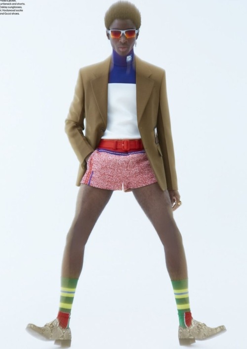Alton Mason for WWD Magazine August 2018.  : Daniel Clavero