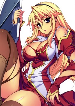 cleavage dress freezing kim kwang-hyun no bra satellizer el bridget thighhighs torn clothes weapon | #314325 | yande.re