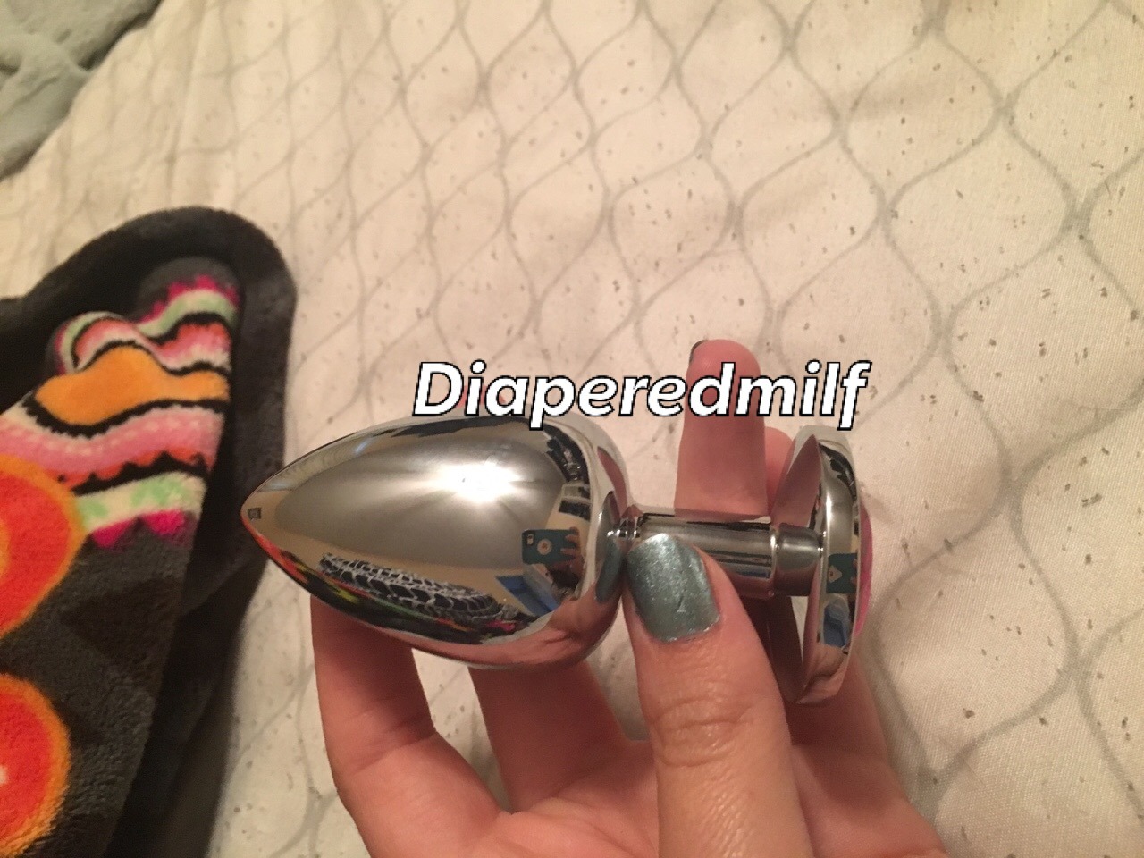 diaperedmilf:Don’t even cry. I don’t care if you say it’s too big. You wanted
