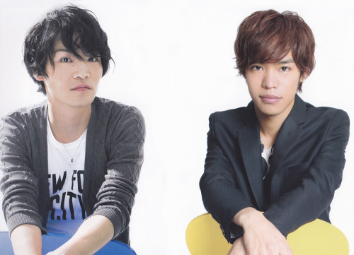 Porn photo skybluechocobo:  Yoshimasa Hosoya and Kensho