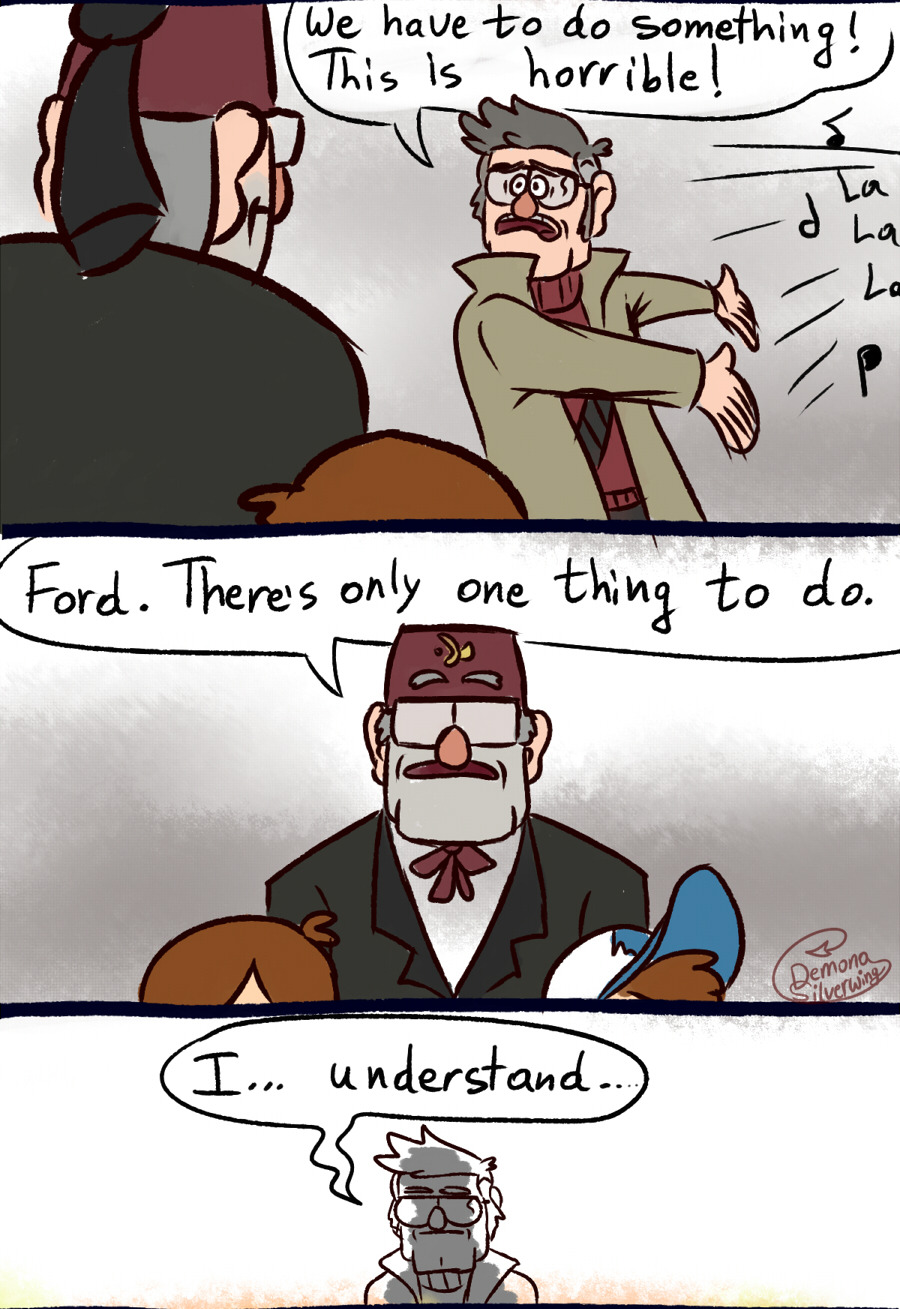 demona-silverwing:  How they really defeat Bill Okay so this is a really trashy idea