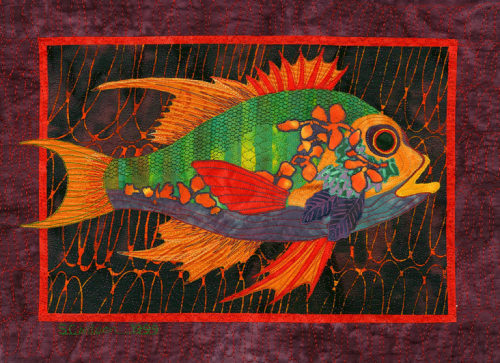 elodieunderglass:quiltinginspo:Fish Quilt Patterns by Susan Carlson Links in the descriptions Oh wow