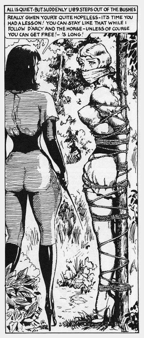 superbounduniverse:  inky-curves: John Willie’s Gwendoline Superbound rating: 9.75
