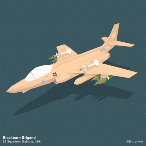 The Blackburn Brigand, my entry for @Hush_Kit’s fighter aircraft competition. 