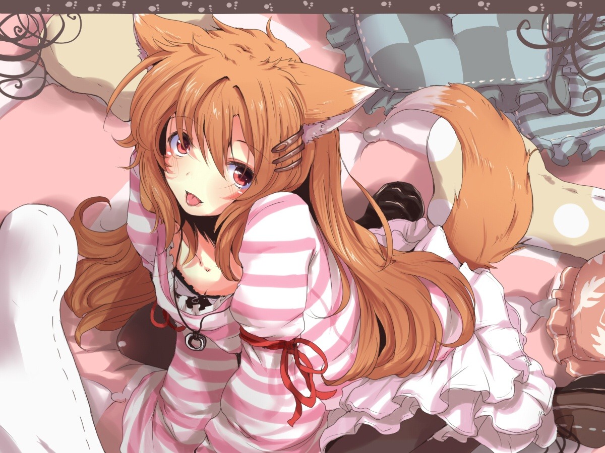 cute-ecchi:  Per request by Anon for “fox type ladies”.If you also have a request,