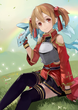 animexfavorites:  Silica ☆ Sword Art Online