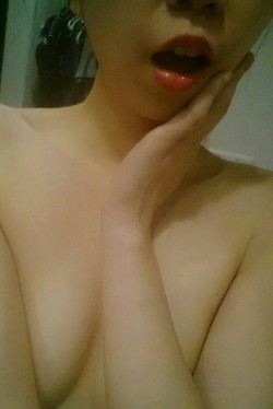 melancholy-virgin:  Not gonna lie, but my lips look delectable.  Yes they do