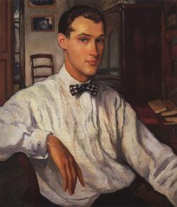 Zinaida-Serebriakova:  Portrait Of R. Ernst, Zinaida Serebriakovahttps://Www.wikiart.org/En/Zinaida-Serebriakova/Portrait-Of-R-Ernst-1921