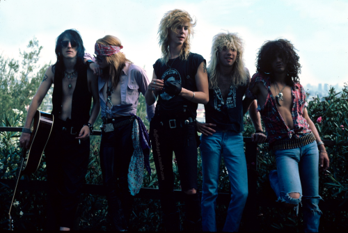 duffvodkagan - Guns N’ Roses in Hollywood, by Jack Lue, 1986....