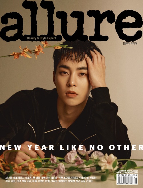 dailyweareoneexo: 201217 weareoneEXO: EXO XIUMIN to be Allure’s main cover for Janua