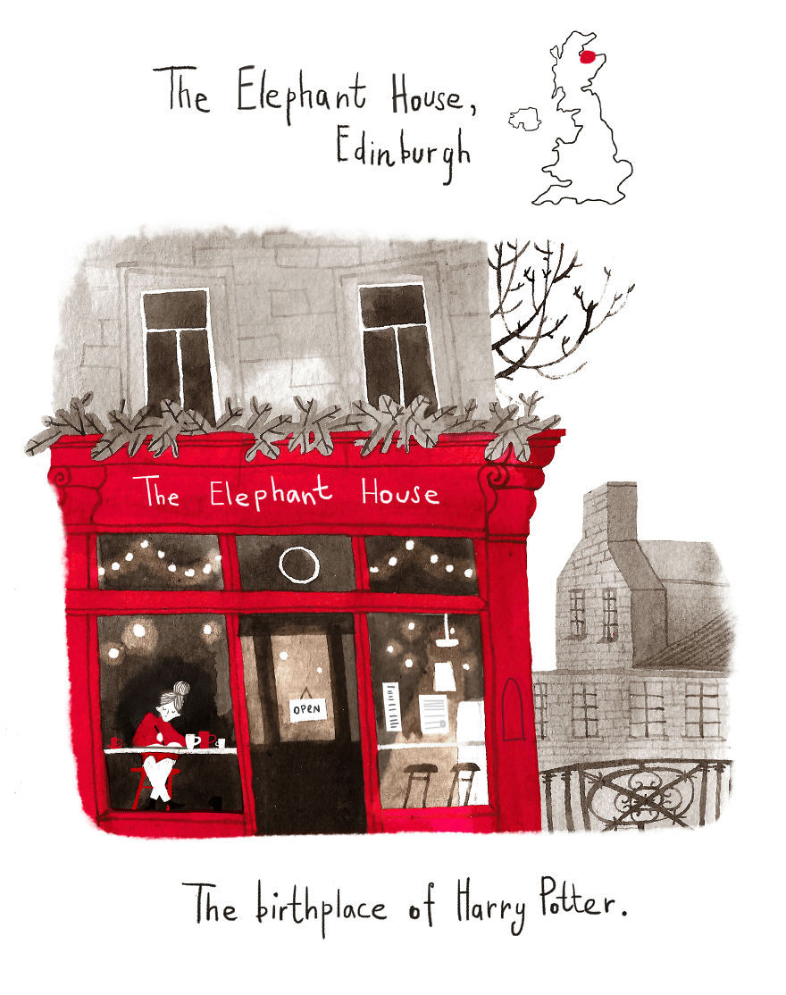 myend-ismybeginning: Iconic Literary Locations in the UK  