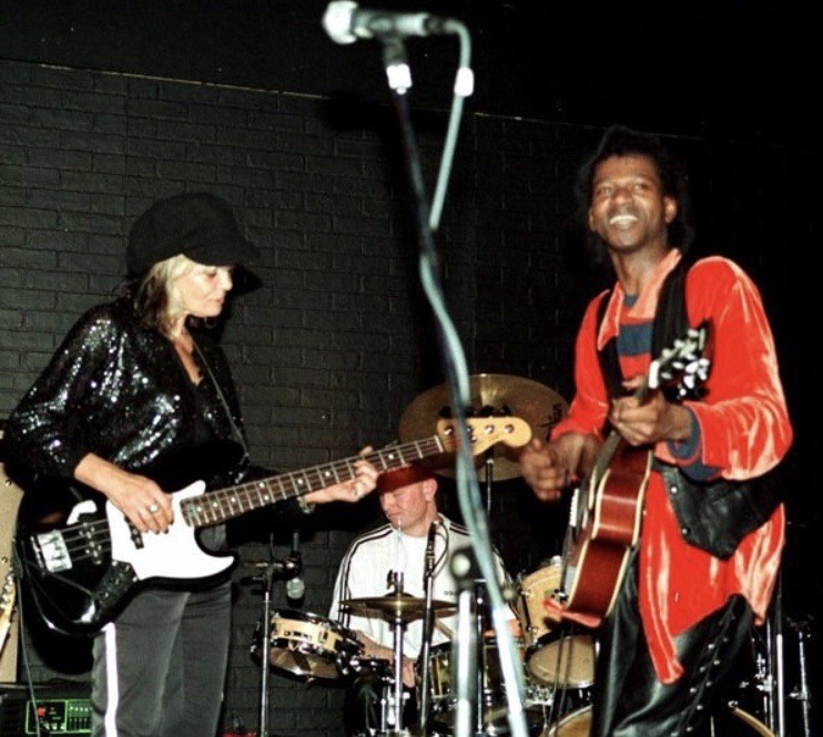 miss-anita-pallenberg on Tumblr: Anita and Joey preforming at