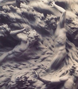 requiem-on-water:  Ex Nihilo Tympanum by Frederick Hart