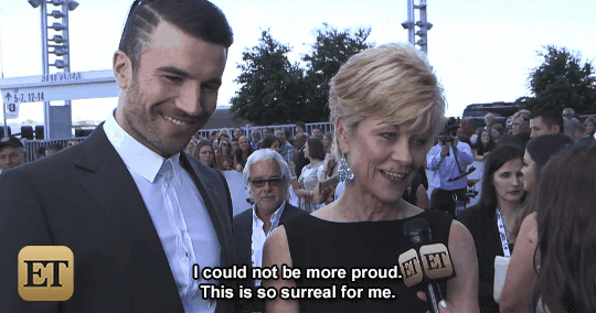 entertainmenttonight:  TOO CUTE. Sam Hunt brought his mom as his date for the 2015