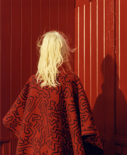 wmagazine:  Keith Haring’s Red Period 