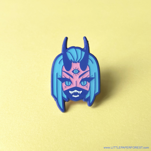My New Demon Babe Pin! Get Yours Here! ♡
