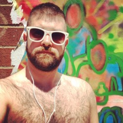 fuzzpup:  Another #tbt bc it’s finally gorgeous outside. This was a year ago when I frolicked around Williamsburg half naked on the first day that felt like today does