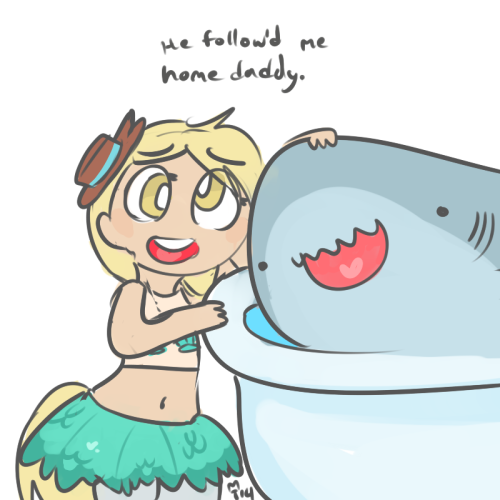 mini-tuffs:  Dingaling and her shark friend porn pictures