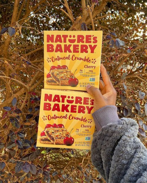 Cherry On Top Get your hands on a box of @naturesbakery cherry oatmeal crumbles. “So Yummy&rdq