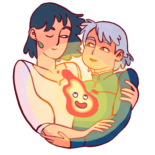 My late Valentine’s day drawing :DIm working on Ghibli sticker/charm designs, would anyone be intere