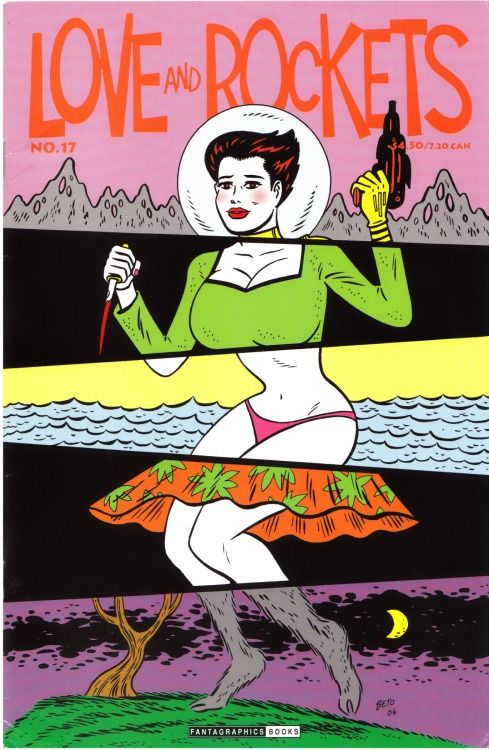 afogofideas: Front cover, Love and Rockets volume two, number seventeen