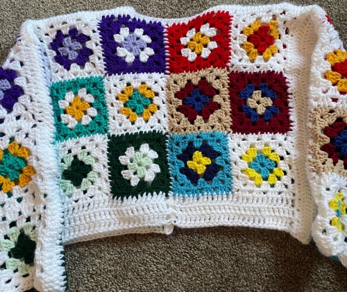 Just Thought Id Share The Sweater I Crocheted For My Takeover Tour Game This Past Weekend