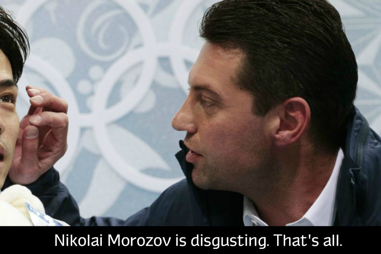 “ Nikolai Morozov is disgusting. That’s all. “