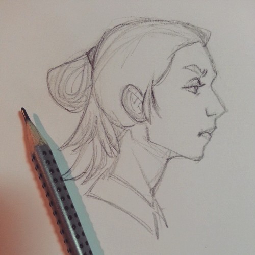Ничего серьезного не рисую&hellip; всю жизнь ( #sketch