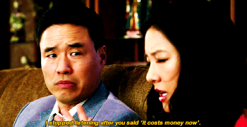 thestoryandyou: me Randall Park and Constance Wu in Fresh Off the Boat (2015 - 2020).