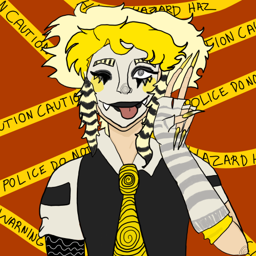 Artfight Attack For @vixelooney Of Their OC Hazard! This Was So Fun To Draw