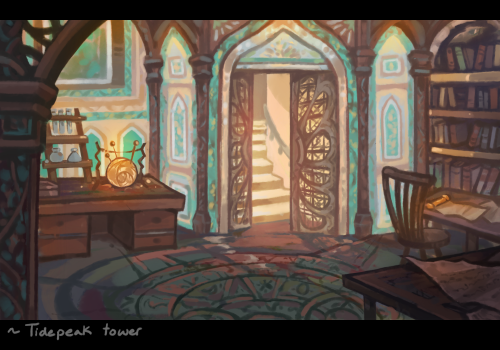 Bunch of Critical Role locations coz ive rly gotta practice drawing backgrounds 