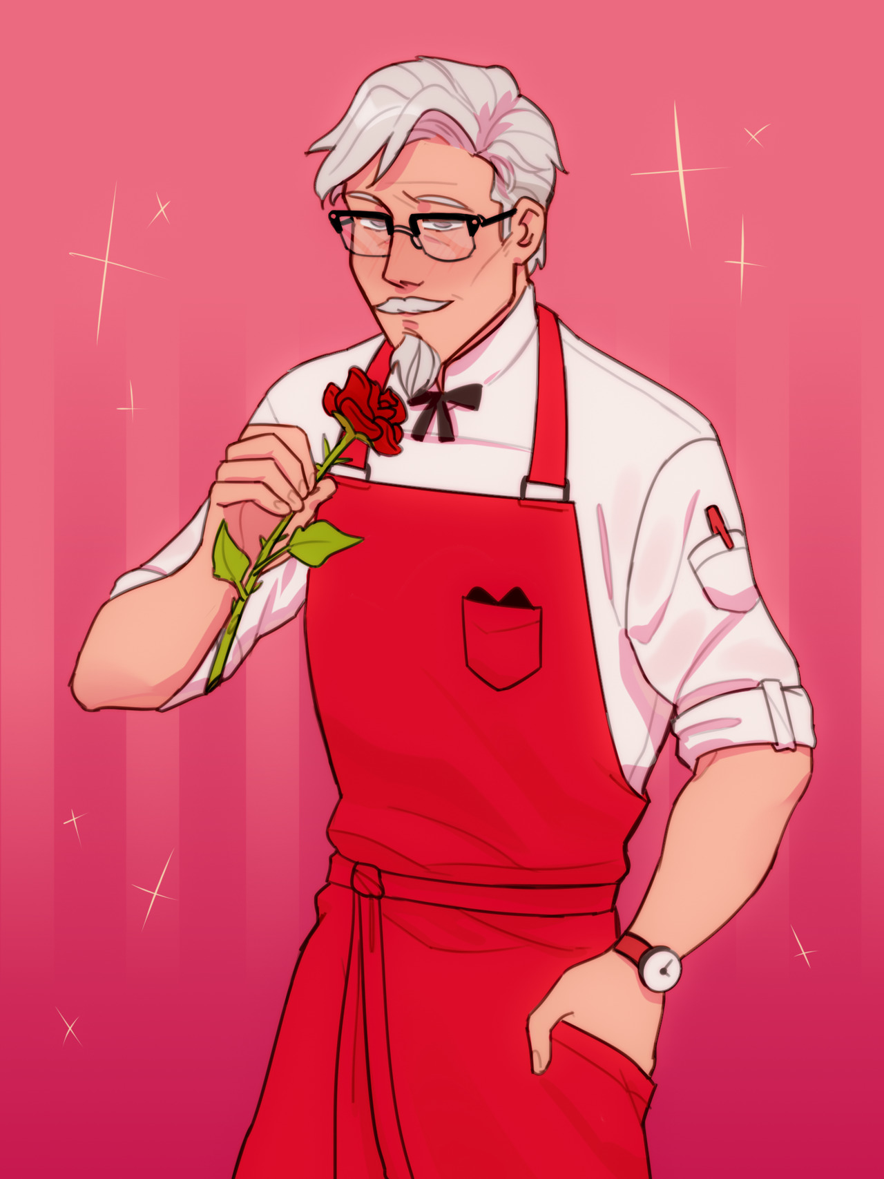 Smooch Colonel Sanders in This Official KFC Dating Sim  IGN