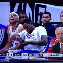thesoftghetto:  diorpaint:  Shouts out to NBA DeAndre Jordan for doing Lil B cooking dance Live on tv!!!! - Lil B  ~*click here for more soft ghetto*~
