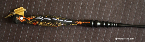 A custom dragon pen commissioned by a lady for her calligrapher mother. Since it was a custom pen an