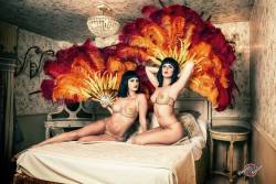 bazoomburlesque:  L'Sheila Sisters by Vintage