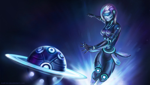 leagueofahri:PulseBall Orianna wallpaperHD by IndironAnimated version here, you must check it out!