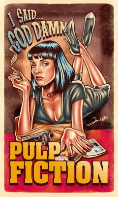 chokesngags:  asylum-art:  Pinup Posters