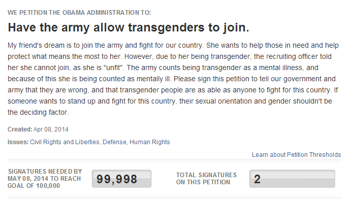 princess-foureyes:  So my close friend started this petition to allow trans people