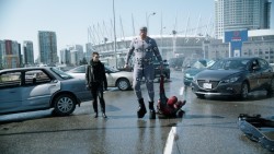 thewightknight:  Director Tim Miller’s first feature Deadpool hasn’t just raised  the bar for subversive, fourth-wall-breaking comic book films, it also  pushes the art in terms of visual effects. From completely synthetic  environments for the freeway