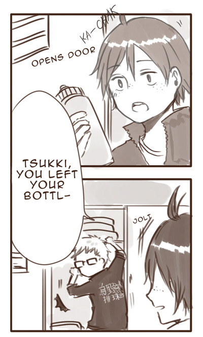 evidae:  Come on Tsukki, don’t be shy, I know u wanna do it